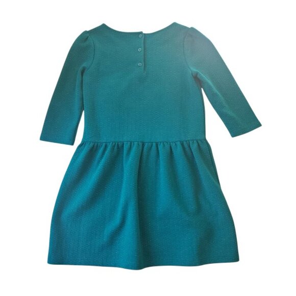 Janie and Jack Shimmer Dot Jacquard Dress Size 8 - Picture 4 of 5